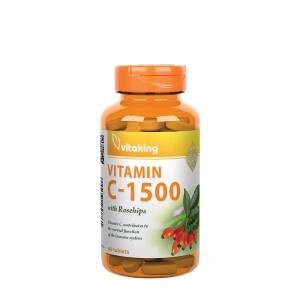 Vitaking Vitamin C-1500 With Rosehips (60 Tablets) - Nuvalia
