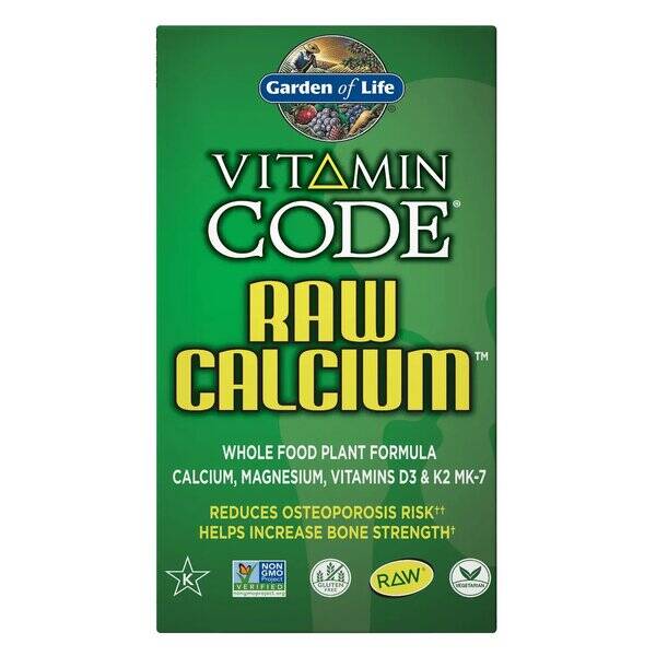 Vitamin Code Raw Calcium – 120 Vcaps – Nuvalia