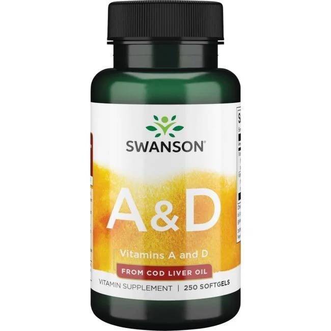 Vitamine A und D – 250 Softgels – Nuvalia