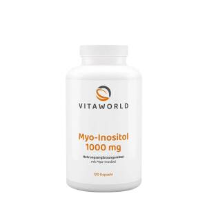 Vitaworld Myo-Inositol 1000 mg (120 Kapseln) – Nuvalia