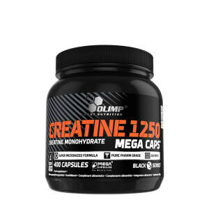 Creatine 1250 Mega Caps - 400 caps - Nuvalia