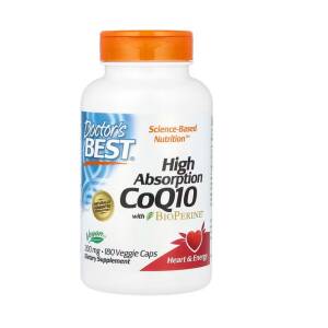 CoQ10 mit hoher Bioverfügbarkeit und BioPerine