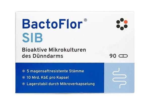 INTERCELL PHARMA BactoFlor SIB (90 caps) - Nuvalia