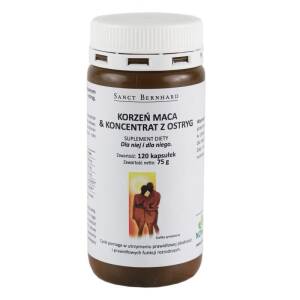 KRAUTERHAUS SANCT BERNHARD Oysters Maca Active Capsules (120 caps) - Nuvalia
