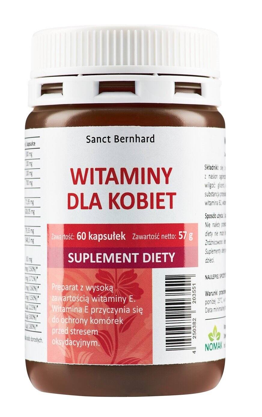 KRAUTERHAUS SANCT BERNHARD Women Vitamin Capsules (60 caps) - Nuvalia