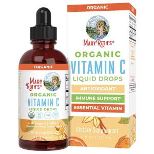 Mary Ruth's Vitamin C Drops Orange Vanilla Flavour 120ml - Nuvalia