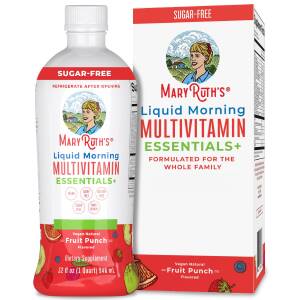 MaryRuth's Morning Multivitamin Liquid Fruit Punch 32oz (946ml) - Nuvalia