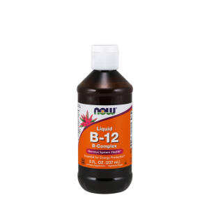 NOW Vitamin B-12 Complex Liquid (236 ml) - Nuvalia