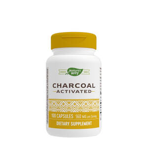 Natures Way Aktivkohle (100 Kapseln) – Nuvalia