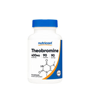 Nutricost Theobromine Capsules (90 Capsules) - Nuvalia