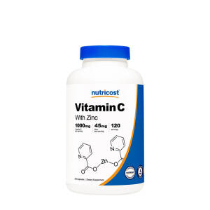 Nutricost Vitamin C (with Zinc) 1