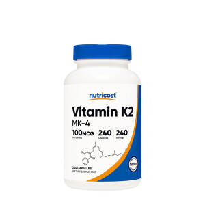 Nutricost Vitamin K2 (MK4) (240 Capsules) - Nuvalia