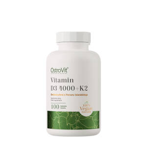 Ostrovit D3 4000 IU + K2 VEGE (100 Tablets) - Nuvalia