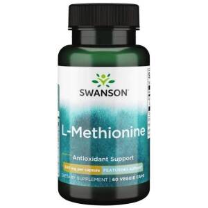 SWANSON AjiPure L-metionina 500mg 60kaps - Nuvalia