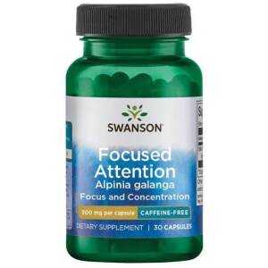 SWANSON Focused Attention 300mg 30kaps - Nuvalia
