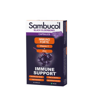 Sambucol Immuno Forte Capsules (30 Capsules) - Nuvalia
