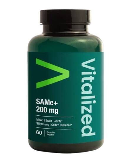VITALIZED SAMe+ 200 mg (60 caps) - Nuvalia