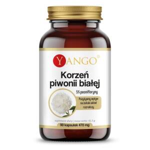 YANGO White peony root - 5% paeniflorin (90 caps) - Nuvalia